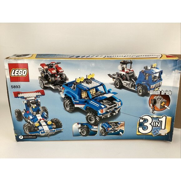 LEGO Creator 5893 Offroad Power Dune Buggy 3-in-1 Set (New Open Box) 1061 Pieces - Picture 5 of 9